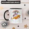 Trendation - Einhorn T-Rex Tasse Grafik Geschenk Lustig Produktbild-Vorschau 3