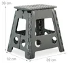 Sgabello pieghevole Relaxdays XL fino a 120 kg Sgabello Anteprima dell’immagine prodotto 4