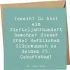 Mr. & Mrs. Panda Glückwunschkarte Spruch 25. Geburtstag - Produktbild-Vorschau 1
