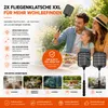 set de 6 tapettes à mouches XXL - extensible & noir - Voir les images du produit 8
