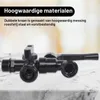 Doppel-Wasserhahn Garten 1/2 Zoll Messing Frostschutz 2x3/4 Zoll Ausgang Voir les images du produit