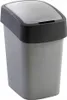 Curver Abfallbehälter 50 Liter flach anthrazit Produktbild-Vorschau 3