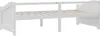 vidaXL Tagesbett 3-Sitzer Weiß Massivholz Kiefer 90x200 cm Produktbild-Vorschau 5