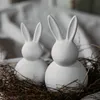 Osterdekoration Hase Tore - weiß: small Produktbild-Vorschau 11