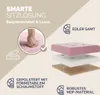 CASARIA® Hocker mit Stauraum Samt Faltbar inkl. Füßen Produktbild-Vorschau 3