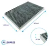 AllSpares CleanAir Plus Aktivkohlefilter für Produktbild-Vorschau 3