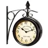 MONZANA® Horloge Murale Double Face Silencieuse Vintage - Voir les images du produit 1