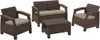 Zahradní set Allibert Corfu Brown Náhled obrázku produktu 6