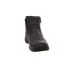 A black leather boot is shown against a white background. Náhľad obrázku produktu