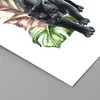 Poster - Poster ohne Rahmen - Schwarz Panther Blätter - Produktbild-Vorschau 2