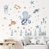 1x Oktopus Wandsticker – niedliches blaues Meeresmotiv aus Produktbild-Vorschau 5
