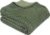 Kuscheldecke flauschig aus 100% Polyester, 150x200 cm, Oliv Produktbild-Vorschau 1