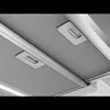 AEG Electrolux Flachschirm-Dunstabzugshaube / Abluft oder Umluft / 60cm / Grau LFP416X Unteransicht mit Filter Produktbild-Vorschau