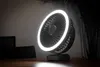 Ventilatore da tavolo con batteria e luce 48xSMD grigio Anteprima dell’immagine prodotto 3