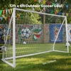 VEVOR profesionálna futbalová bránka 1 ks 371 x 121,5 x 183 Náhľad obrázku produktu 9