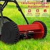 Vřetenová sekačka COSTWAY, ruční sekačka na trávu se Náhled obrázku produktu 4