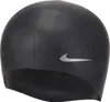 A black Nike swim cap is shown against a white background. Podgląd zdjęcia produktu