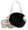 Borsa a tracolla da donna in pelle scamosciata stampata, Anteprima dell’immagine prodotto 6