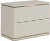 Table de chevet Vicco Linette Cachemire 66x48.6cm avec 2 Voir les images du produit 1