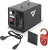 A black ozone generator with accessories on a white background. Náhled obrázku produktu