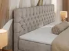 MKS MEBLE Boxspringbett 180x200, Bett 180x200 mit Matratze Produktbild-Vorschau 2