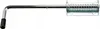 Garagentor Riegel FEINZ - 400 mm - Federmechanismus - Produktbild-Vorschau 3