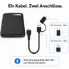 Externe Festplatte 250 GB HDD 2,5 Zoll USB 3.0 für PC Produktbild-Vorschau 4