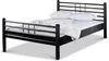 Metallbett Lea – 90 x 200 cm / schwarz Produktbild-Vorschau 1