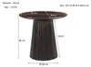 Couchtisch Salvator 50 x 50 x 46 cm Mangoholz Natur Produktbild-Vorschau 7