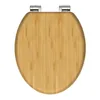 SCHÜTTE WC Sitz BAMBUS, massiver Toilettendeckel mit Produktbild-Vorschau 2