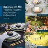 TexDeko Bierbankauflage gepolstert 220x25x2cm waschbar mit Produktbild-Vorschau 8
