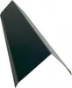 Firstblech 1 m lang Alu anthrazit RAL 7016 Zuschnitt 40 cm Produktbild-Vorschau 1