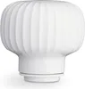 A white ceramic grinder with vertical ridges. Podgląd zdjęcia produktu
