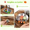 Cucina di fango COSTWAY, cucina per bambini con 2 pentole, Anteprima dell’immagine prodotto 4