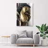 Leinwandbild goldener buddha zen spa feng shui 80x120 cm Produktbild-Vorschau 2