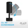 GU10 Deckenleuchte ProSpot 866-1 Schwarz – 1-flammig, Produktbild-Vorschau 8