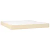 The Living Store Boxspringbett mit Matratze & LED Creme Produktbild-Vorschau 6