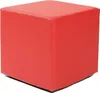 Design Sitzwürfel Kubus I Hocker Kunstleder modern 45x45x45 Produktbild-Vorschau 1
