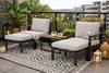 Garden Impressions Cinto Lounge-Set 5-teilig – Carbon Black Produktbild-Vorschau 2
