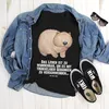 Mr. & Mrs. Panda Größe XL T-Shirt Wombat - Schwarz - Produktbild-Vorschau 2