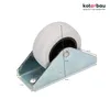 KOTARBAU® 4 pcs roulettes de transport Ø 40 mm caoutchouc Voir les images du produit 7