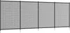 Outsunny Teichzaun, 365 x 126 cm Gartenzaun, 4er Set Produktbild-Vorschau 1