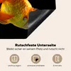 KitchenYeah© Herdabdeckplatte Goldfisch - Tiere - Schwarz , Produktbild-Vorschau 5