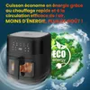 Extralink Air Fryer 6,5 l friteuse à air chaud 1800 W avec Voir les images du produit 8