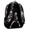 The back view of a floral patterned backpack. Produktbild-Vorschau