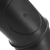Raik Basic Rauchrohrbogen 150mm mit Tür 4-tlg schwarz für Produktbild-Vorschau 3
