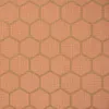SCHÖNER LEBEN. Vorhang Waben Sechseck apricot gold metallic Produktbild-Vorschau 4