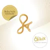 XCOAST Ring - verstellbar, Edelstahl, Gold, Wellen-Design - Produktbild-Vorschau 5