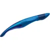 A blue pen on a white background. Produktbild-Vorschau