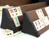 Semus - Star Holz Optik Rummy Set OKEY mit Melamin Steine Produktbild-Vorschau 3